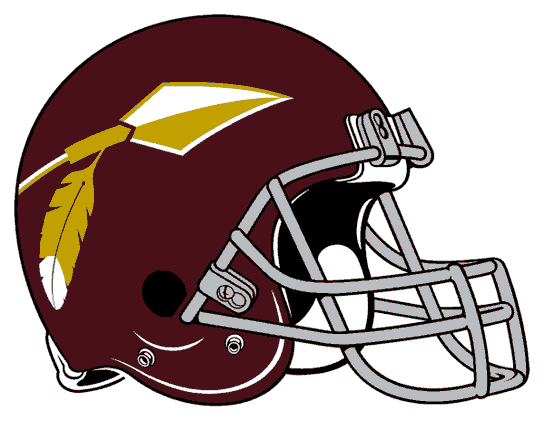 Washington Redskins 1965-1969 Helmet Logo iron on transfers for clothing